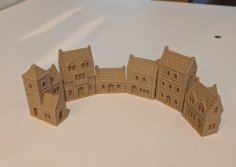 Wee Burgh Medieval Town Or City (stone Set01/02) 3D Printer Model