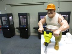 Bold Machines: Bridge Worker For The Margo Movie 3D Printer Model