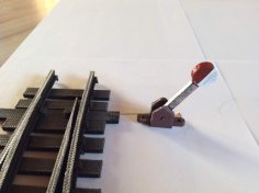 Turnout Lever For Garden Railway System 3D Printer Model