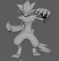 Zeraora (Pokemon) 3D Printer Model