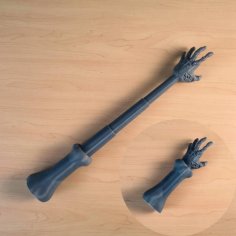 Halloween Collapsing Ghost Hand (Print-in-Place) 3D Printer Model