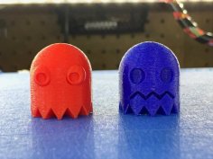 Pac-Man Ghost V2 3D Printer Model