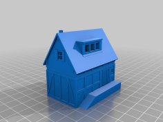 Shed / Barn N Scale 3D Printer Model