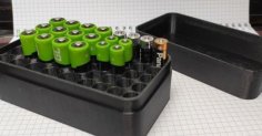 Battery Storage BOX – AA & AAA 3D Printer Model