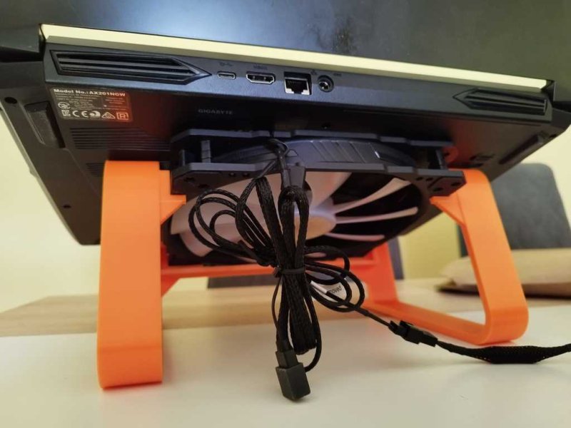 Laptop Stand And Active Cooling 200×200
 3D Printer Model