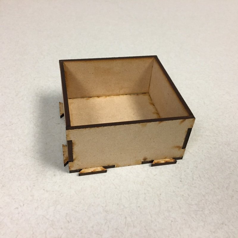 Laser Cut Modular Desk Organizer