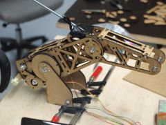 Laser Cut Abandoned Robot Arm