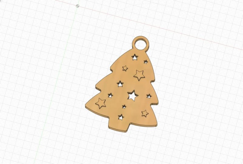 Laser Cut  Christmas Tree