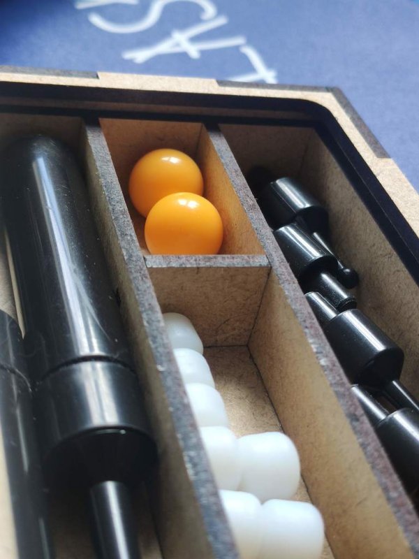 Laser Cut KLASK 4 Organizer