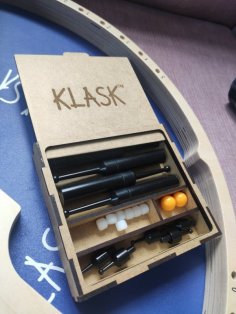 Laser Cut KLASK 4 Organizer