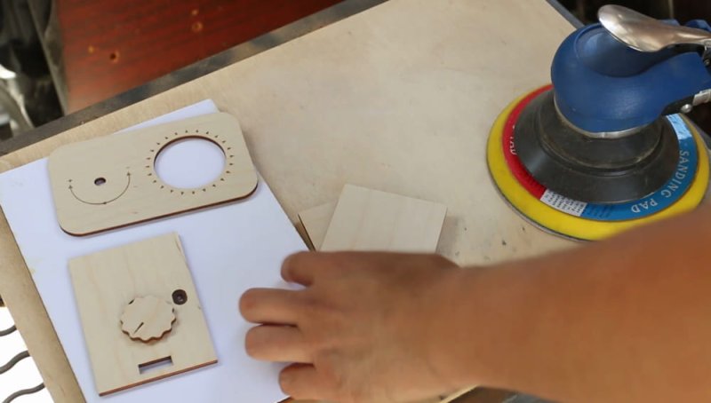 Laser Cut Edison Lamp with Dimmer