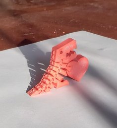 Flexy Rex Heart Addon 3D Printer Model