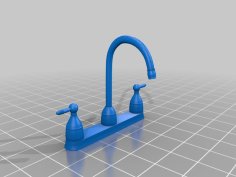 Faucet 3D Printer Model