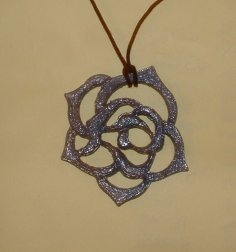 Flower Pendant 3D Printer Model