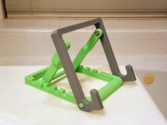 Adjustable Tablet Stand 3D Printer Model