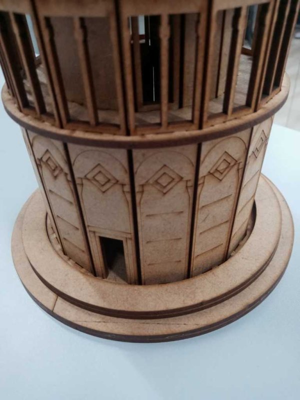 Laser Cut Leaning Tower Of Pisa