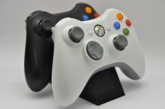 Xbox 360 Controller Stand For 2 Controller 3D Printer Model