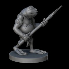 Bullywug – DnD 28 Mm Miniature 3D Printer Model