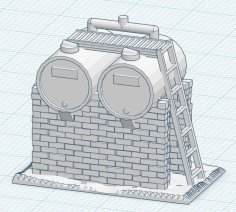 DIESEL TANKS 3D Printer Model