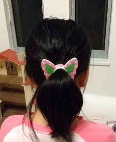 Butterfly Hair Accessory 3D Printer Model