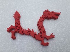 Flexi Chinese Dragon 3D Printer Model