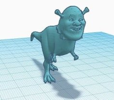 Shrek A Saurus Rex 3D Printer Model