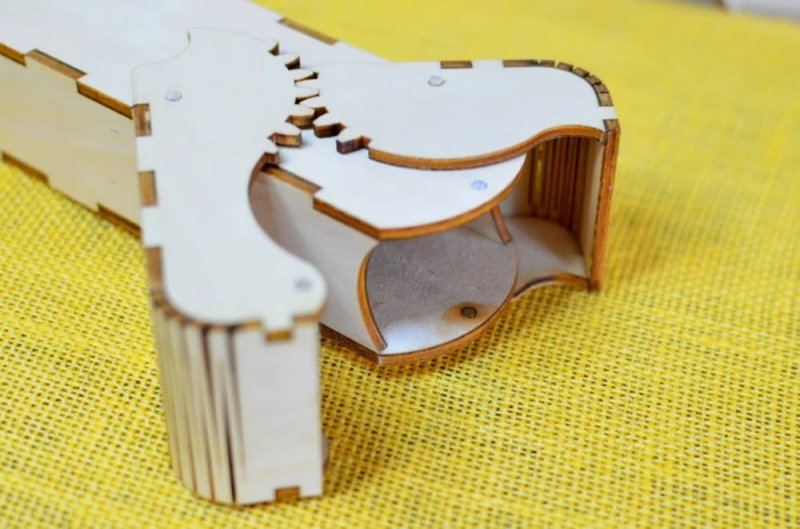 Laser Cut Geared Glasses Box SVG File