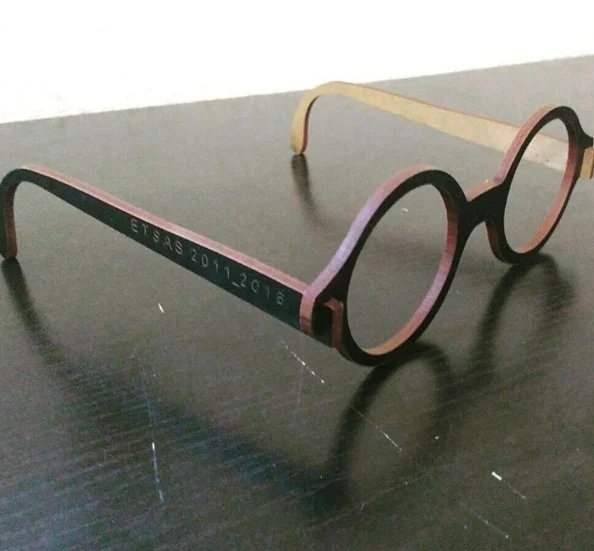 Laser Cut MDF Glasses 3mm Free Vector