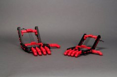 Snap-Together Robohand 3D Printer Model