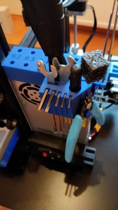 Ender 3 Pro (Meanwell PSU) Tool Holder 3D Printer Model