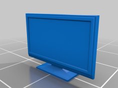 Dollhouse TV 3D Printer Model