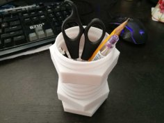 Screw Vase Penholder 3D Printer Model