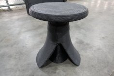 Human Scale 3D Printed Stool 3D Printer Model