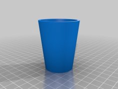 Real Shot Glass 3D Printer Model