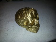 Celtic Skull – Fixed And Flat On Platform 3D Printer Model