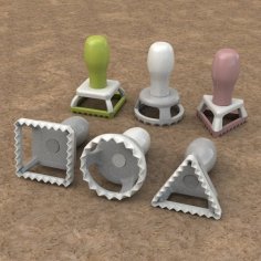 Ravioli Stamps 3D Printer Model