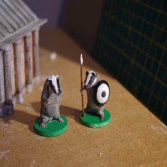 The Badger Fightback 3D Printer Model