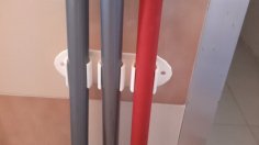 Broom Holder 3D Printer Model