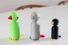 Simple Bird 3D Printer Model