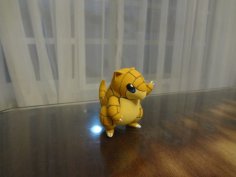 Sandshrew Pokemon EDLI3D 3D Printer Model