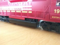 Fuel Tank For Mehano SD40 H0 Scale Loco 3D Printer Model