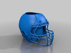 Football Helmet Pen Cup 3D Printer Model