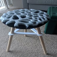 3D Printed Stool – Slight Remix 3D Printer Model