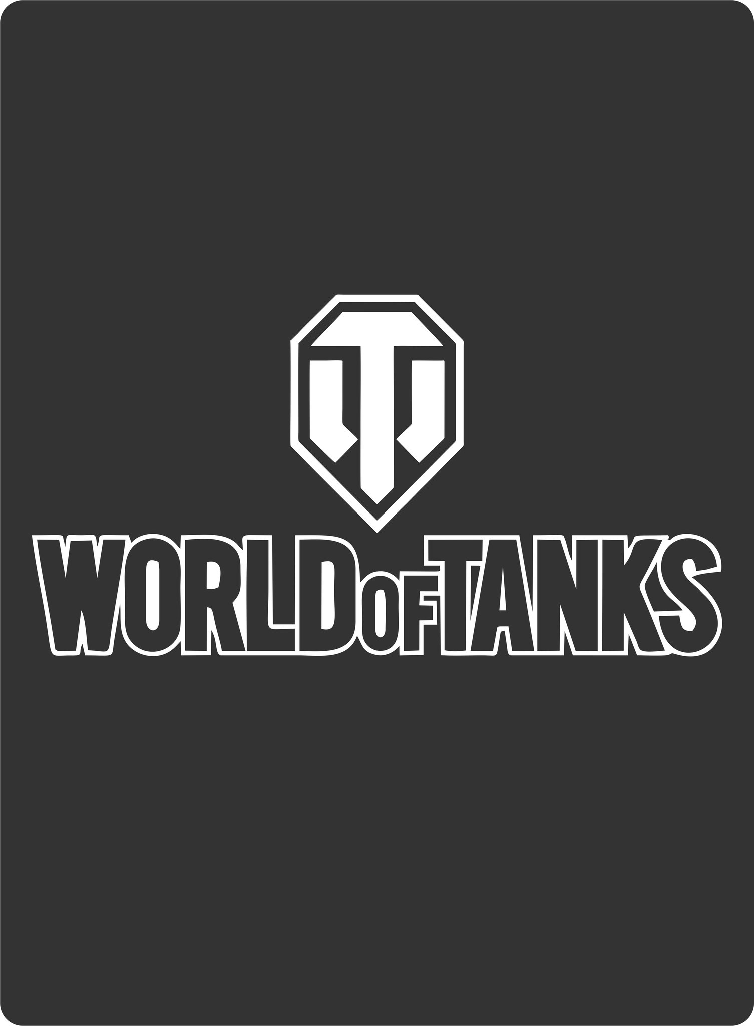 Наклейка World Of Tanks Вектор