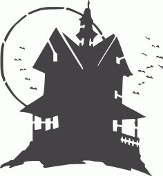 Haunted House DXF File