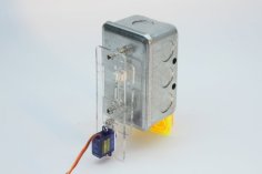 Laser Cut Servo Controlled Switch