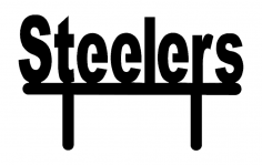 Steelers Stand فایل dxf