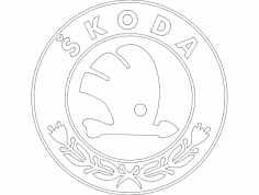 File dxf Skoda