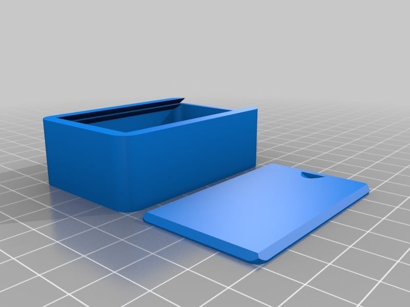 Customizable Round Box With Lid 3D Printer Model Download Free STL File ...