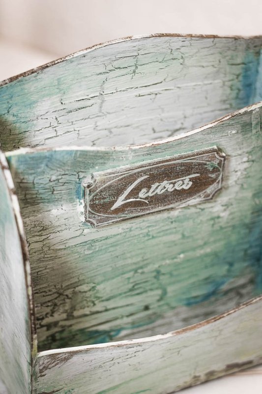 Laser Cut Vintage Letterbox